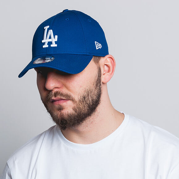 Kappe New Era - MLB Essential 9FORTY - LA Dodgers - Light Royal / White