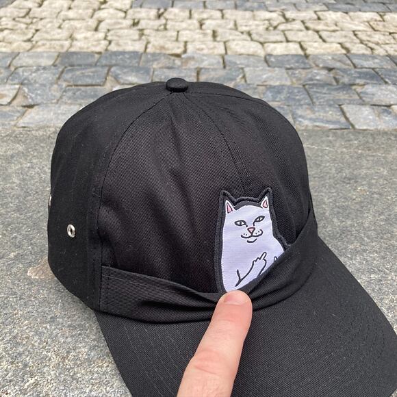 Kappe Rip N Dip - Lord Nermal Pocket RND2102 6 Panel Hat Black