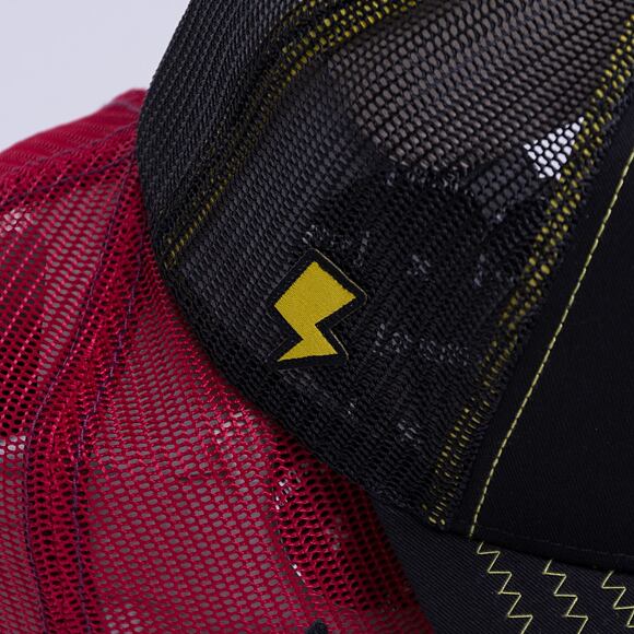 Kappe Capslab - Trucker Pokémon - Pikachu - Black / Black