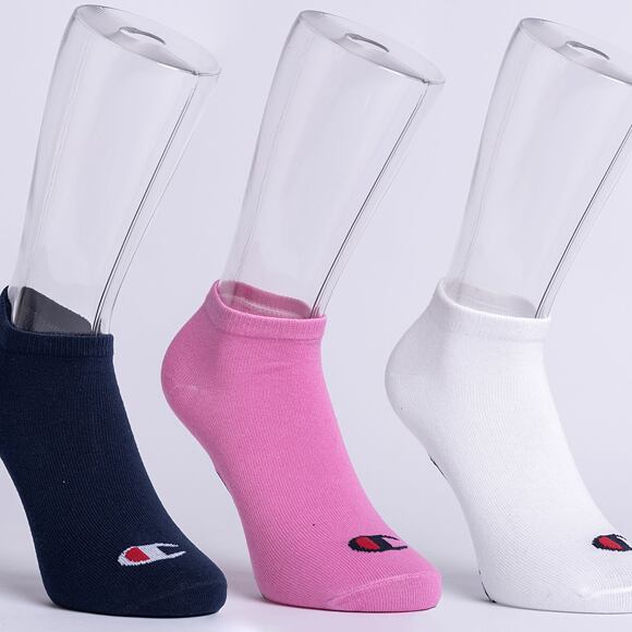Socken Champion 3pk Sneaker Socks FUP/WHT/NNY