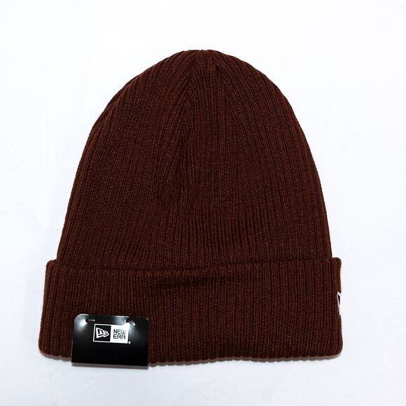 Mütze New Era Color Cuff Beanie Walnut Brown/White