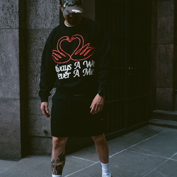 Pullover Market Always We Crewneck Vintage Black