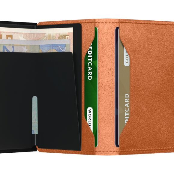 Geldbörse Secrid Miniwallet Basco Cognac