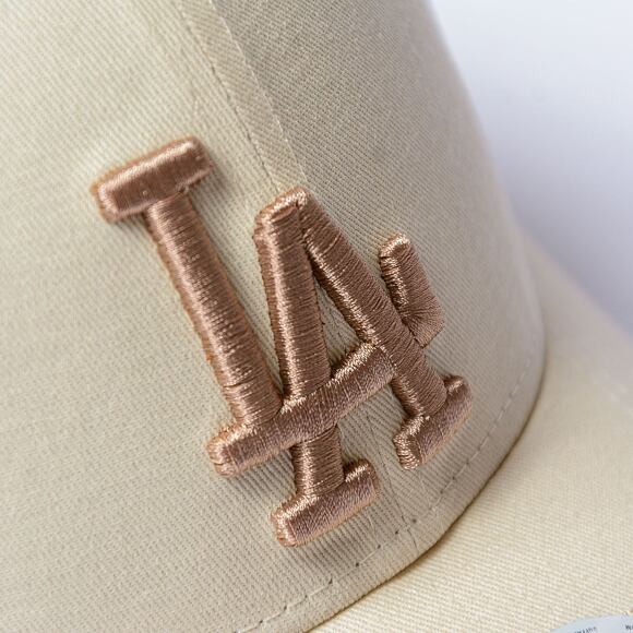Damen Kappe New Era - 9FORTY League Essential - LA Dodgers - Beige / Camel