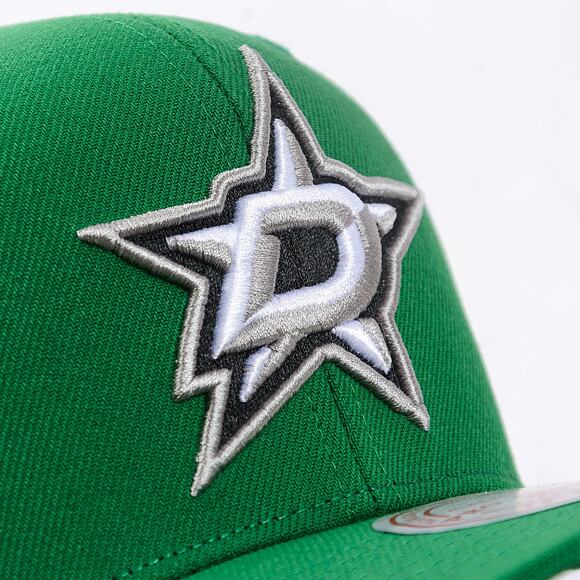 Kappe Mitchell & Ness - Team Ground 2.0 Pro Snapback - Dallas Stars - Grün