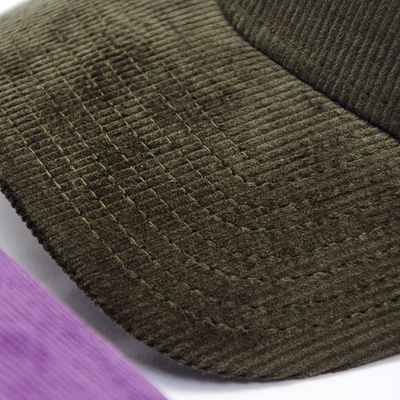 Kappe New Era - 9FORTY MLB Cord - Oakland Athletics - Green