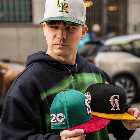 Kappe New Era - 59FIFTY MLB Contrast Cord - Seattle Mariners - Green