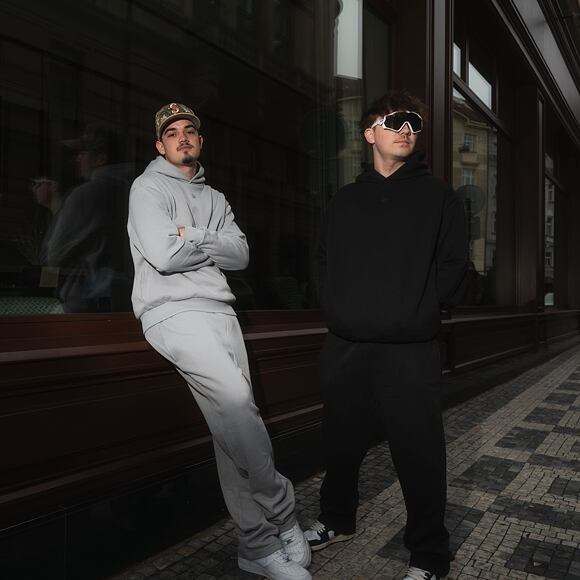 Trainerhose New Era - Tech Flag Sweatpants - Black