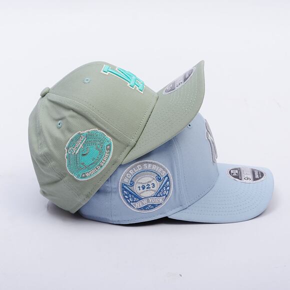 Kappe New Era - MLB World Series 9FIFTY Original Fit - NY Yankees - Pastel Blue / Gray