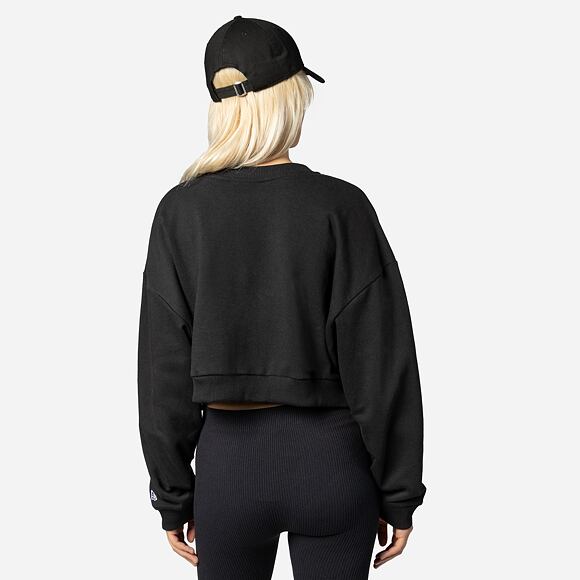 Damen Pullover New Era - MLB Essential Crewneck - NY Yankees - Black / White