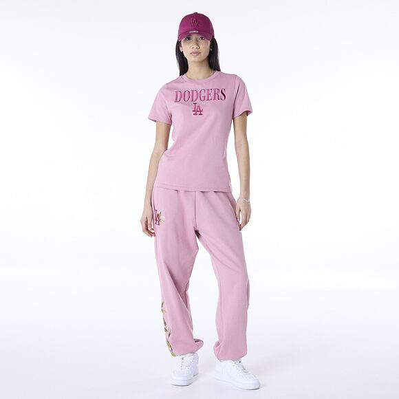 Damen T-Shirt New Era - MLB Graphic Tee - LA Dodgers - Pink