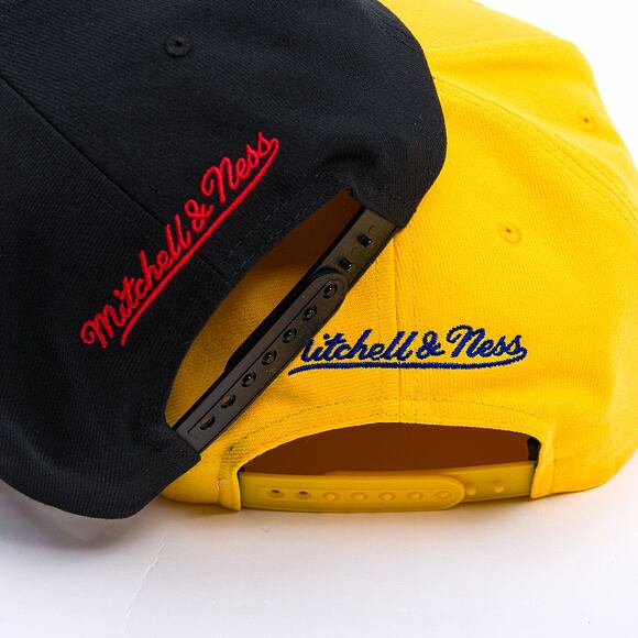 Kappe Mitchell & Ness - Golden State Warriors - Big Time Snapback Hwc - Yellow