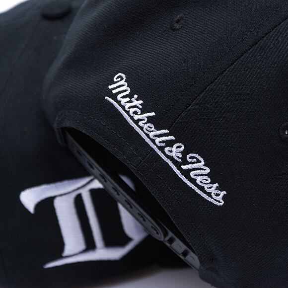 Kappe Mitchell & Ness - Toronto Maple Leafs - Evergreen Black White Snapback - Black