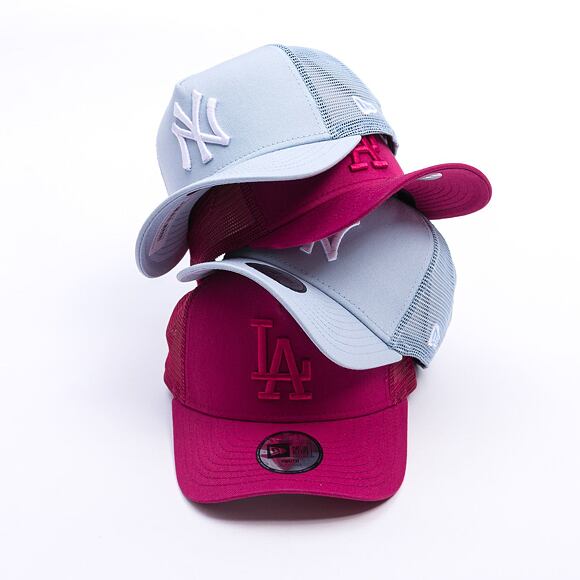 Kinder Kappe New Era - MLB League Essential 9FORTY Trucker - NY Yankees - Blue / White
