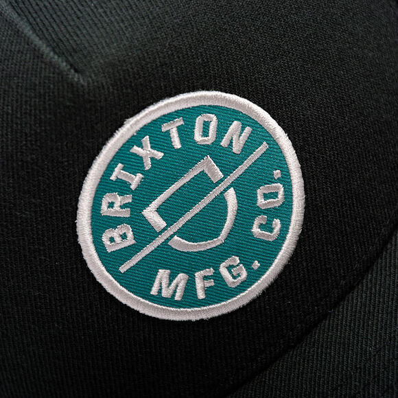 Kappe Brixton - Crest C Mp Snapback - Black/Silver Pine