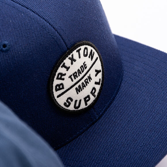 Kappe Brixton - Oath Iii Snapback - Washed Navy/White/Black