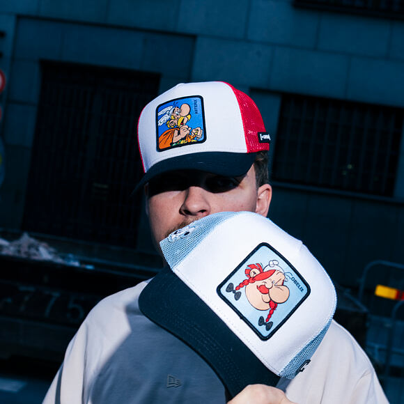 Kappe Capslab - Asterix Trucker - White / Red