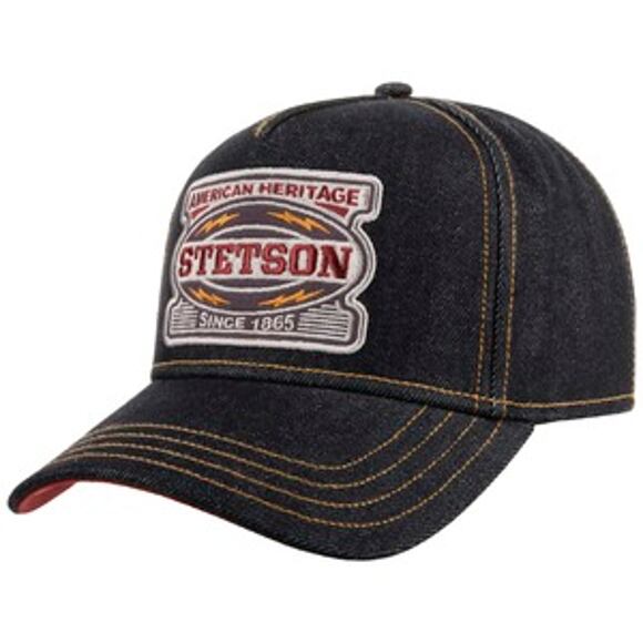 Kappe Stetson - Trucker Cap Lightning - Blue Denim