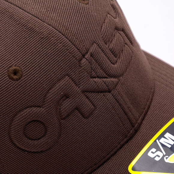 Kappe Oakley - 6 Panel Stretch Hat Embossed - Cocoa Brown