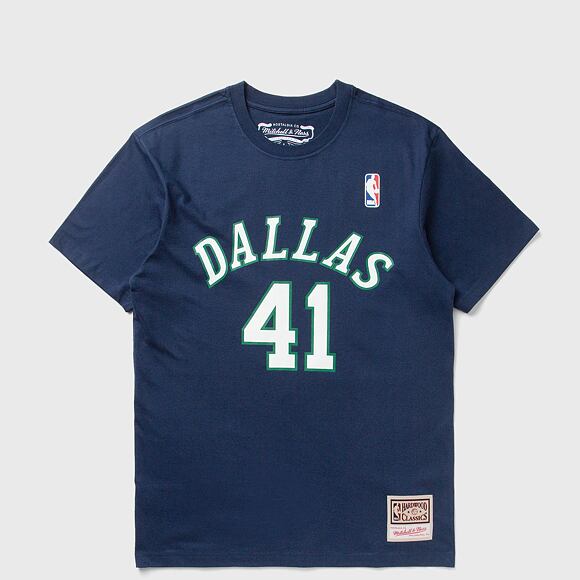 T-Shirt Mitchell & Ness - NBA N&N Tee - Dallas Mavericks - Navy