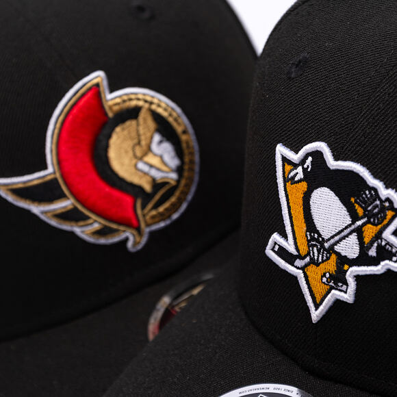 Kappe New Era - NHL 9SEVENTY Stretch-Snap - Pittsburgh Penguins - Team Color