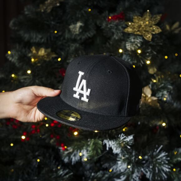 Kappe New Era - MLB Basic 59FIFTY - LA Dodgers - Black / White