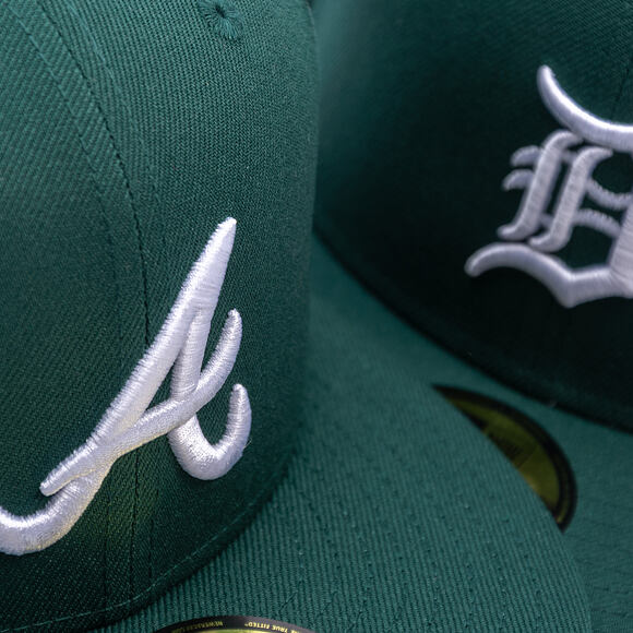 Kappe New Era - MLB Seasonal 59FIFTY - Atlanta Braves - Dark Green