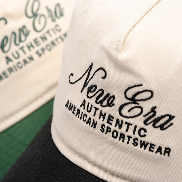 Damen Kappe New Era - Branded Script 9TWENTY A-Frame - Cream