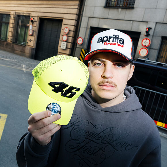 Kappe New Era - Piagio Core 9SEVENTY Stretch-Snap - Aprilia - White