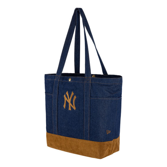 Tasche New Era - MLB Suede Denim Tote - NY Yankees - Navy