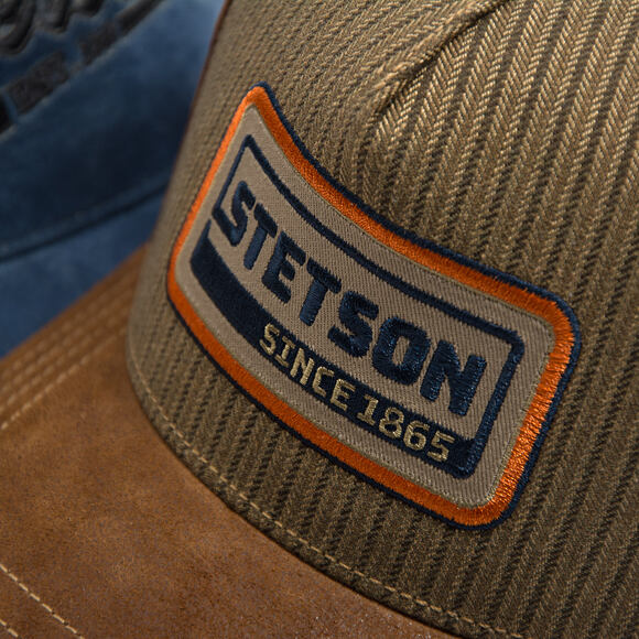 Kappe Stetson - Trucker Cap - Cotton Linen Stripe - 647