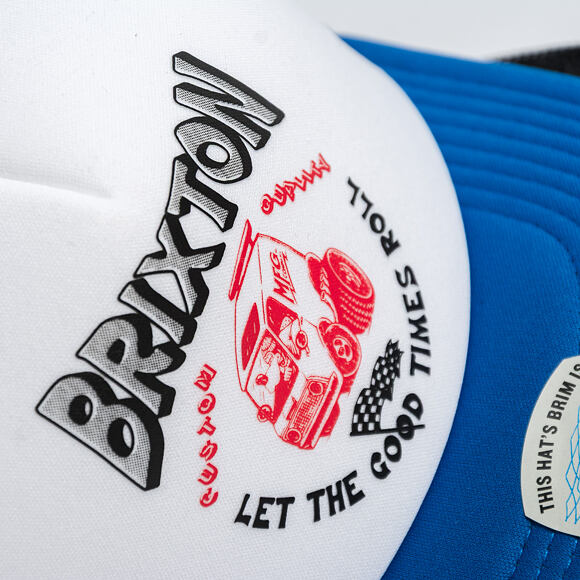 Kappe Brixton - Garnet Np Hp Trucker Hat - Royal/White/Royal