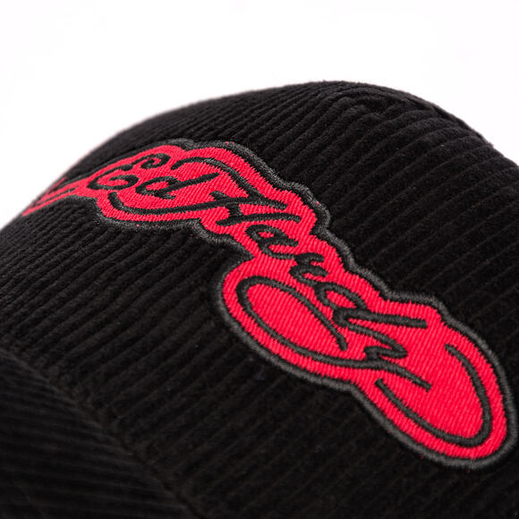 Kappe Ed Hardy - Embroidery Applique Cord 5 Panel Trucker Cap - Black