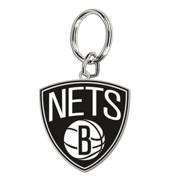 Schlüsselanhänger Wincraft - NBA - Cloisonne Key Ring - Brooklyn Nets