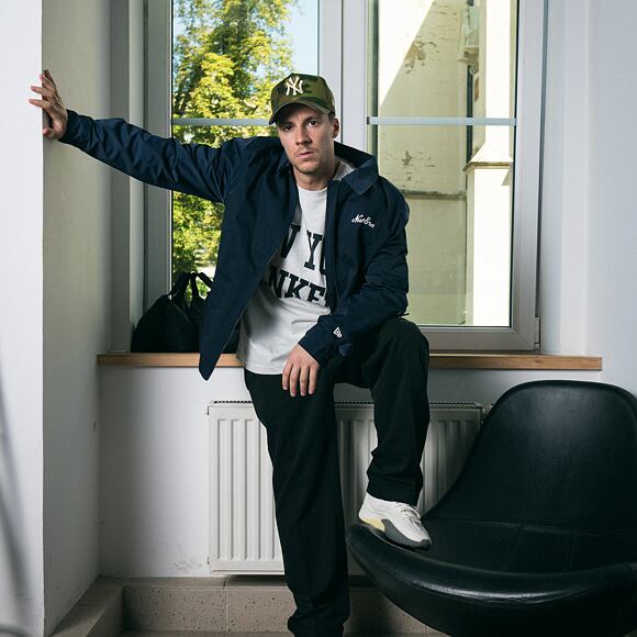 Jacke New Era - Branded Shacket - Navy