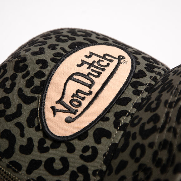 Damen Kappe Von Dutch - Baseball - Velvet Print Embroidery - Camo