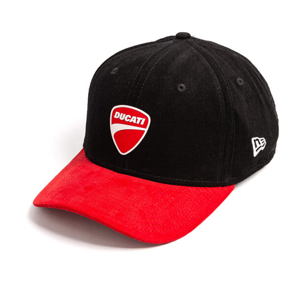 Kappe New Era - Ducati Contrast Visor 9SEVENTY Stretch-Snap - Black