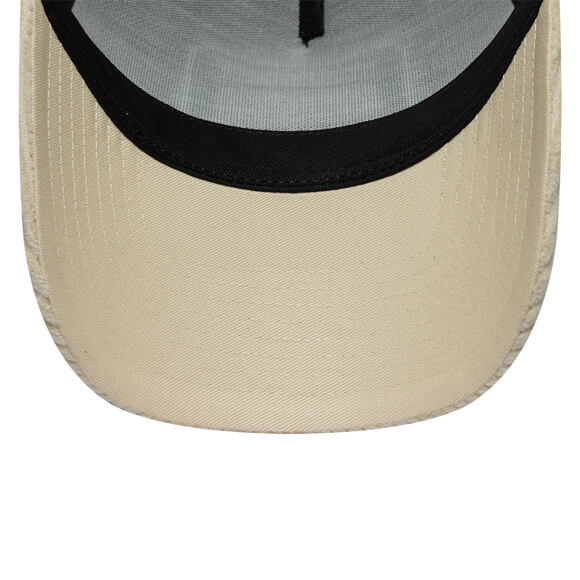Kappe New Era - Branded Cord Visor 9FORTY A-Frame Trucker - Navy / Stone