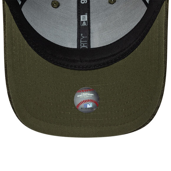 Kappe New Era - MLB Cord Visor 9FORTY M-CROWN - LA Dodgers - New Olive