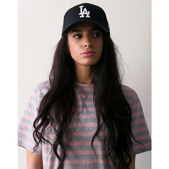 Kappe New Era 39THIRTY MLB League Basic - LA Dodgers - Navy / White