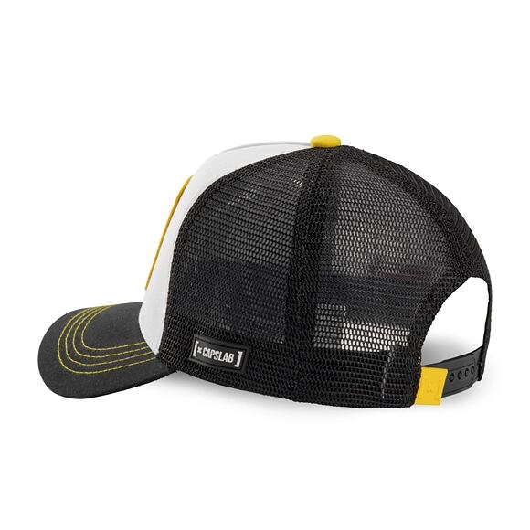 Kappe Capslab Charlie Trucker White / Black - CHA
