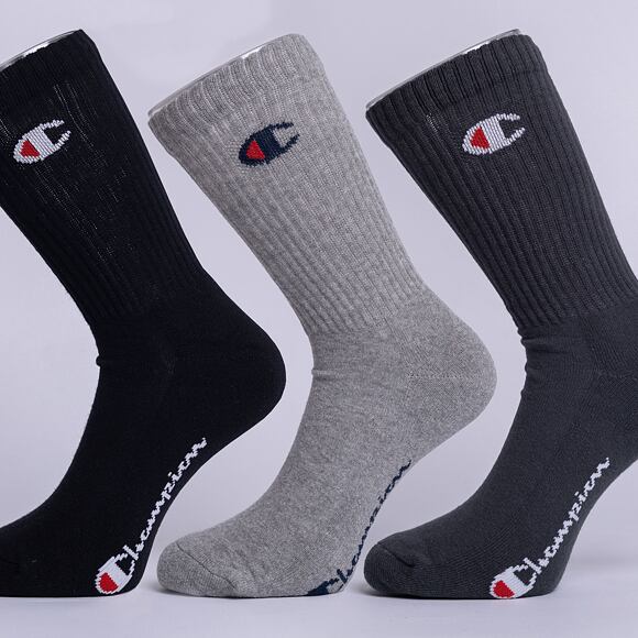 Socken Champion 3pk Crew Socks DAG/OXGM/NBK