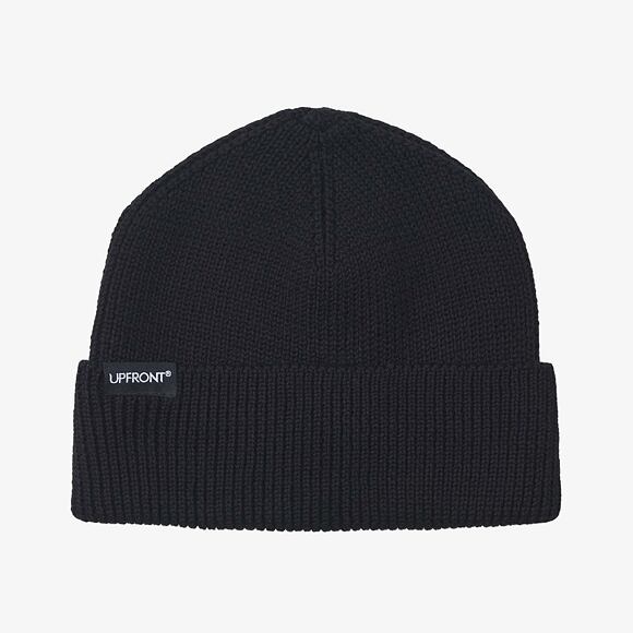 Mütze Upfront - PATCH Rib Beanie Black