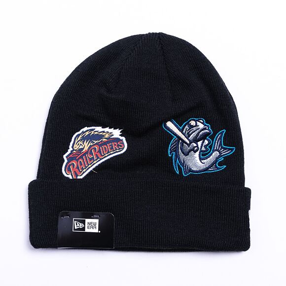 Mütze New Era Multi Patch Cuff Beanie SCRRAI Black