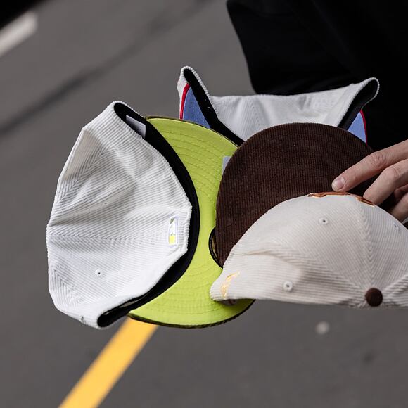 Kappe New Era 59FIFTY MLB Cord - NY Yankees - Off White / Red / Copen Blue