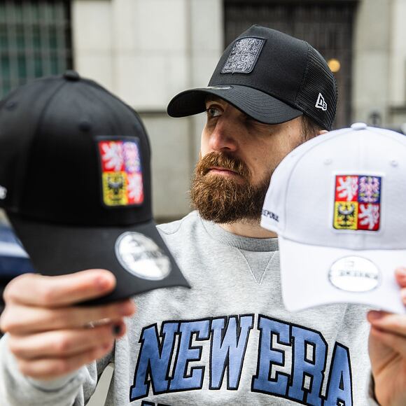 Kappe New Era 9FORTY National Team - Czech Republic Navy