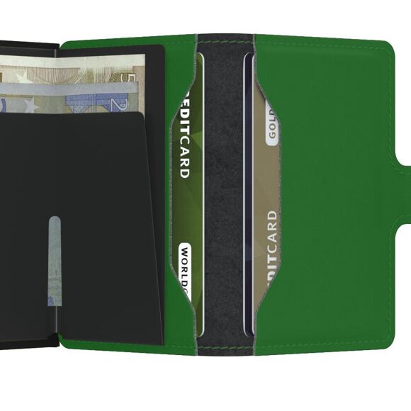 Geldbörse Secrid Miniwallet Matte Bright Green