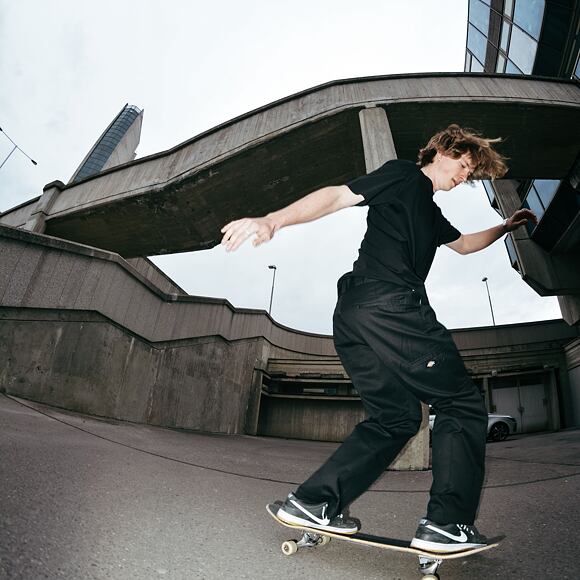 Hose Dickies Double Knee Work Pant Rec Black