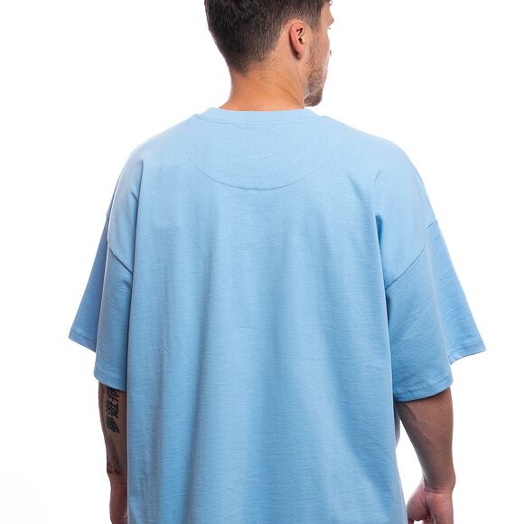 T-Shirt Karl Kani Woven Signature Heavy Jersey Boxy Diner Tee light blue
