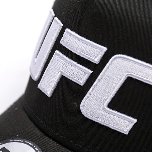 Kappe New Era - UFC MMA 9FORTY E-Frame Trucker - Black / White